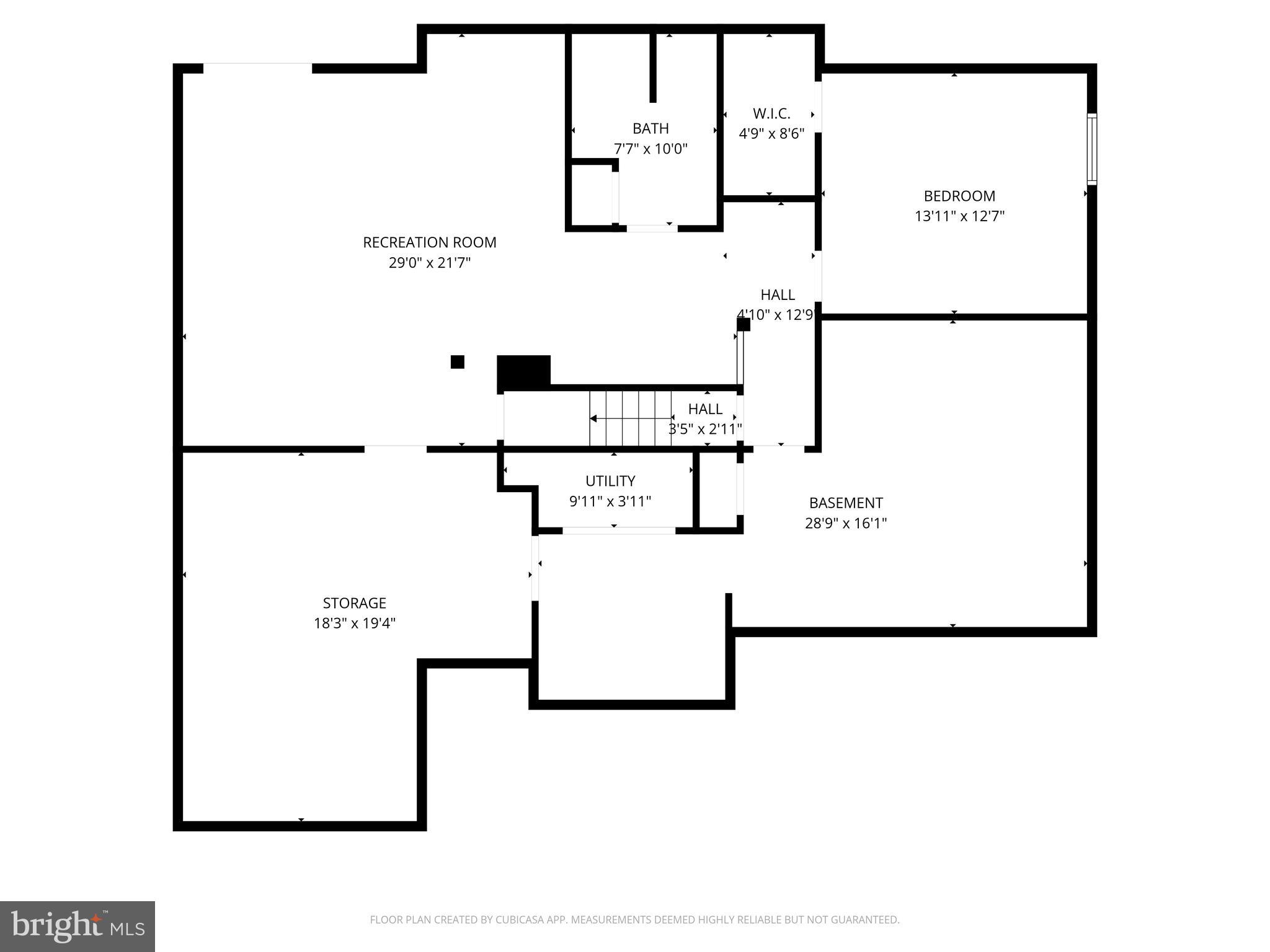 828 Geronimo Drive Frederick, MD 21701 - Photo 64 of 64 Lower level floor plan