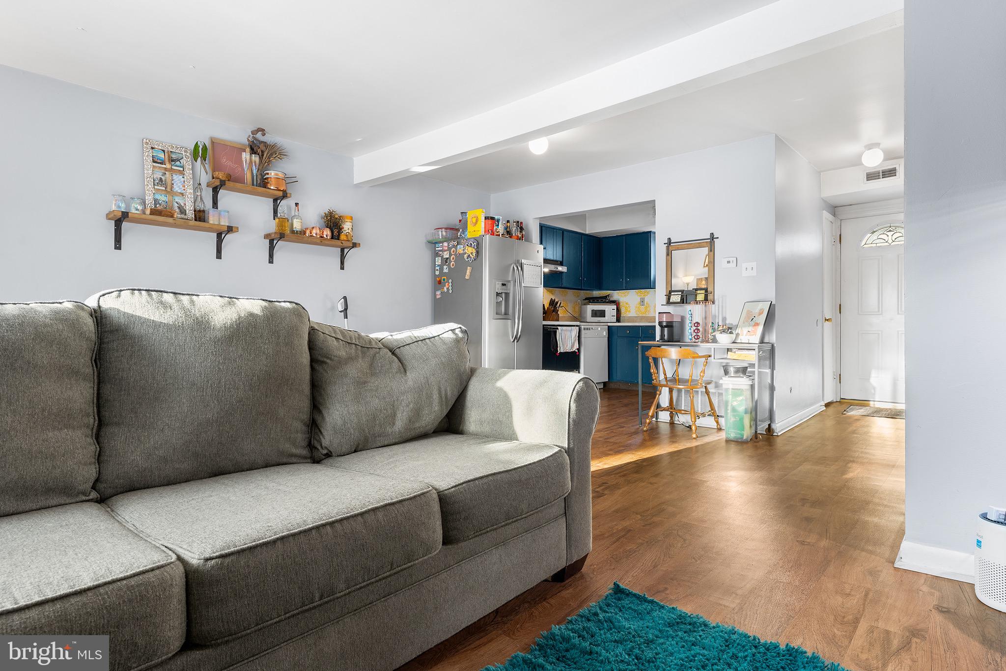 1237 Greeley Avenue Warminster, PA 18974 - Photo 52 of 107 a living room with furniture and a wooden floor