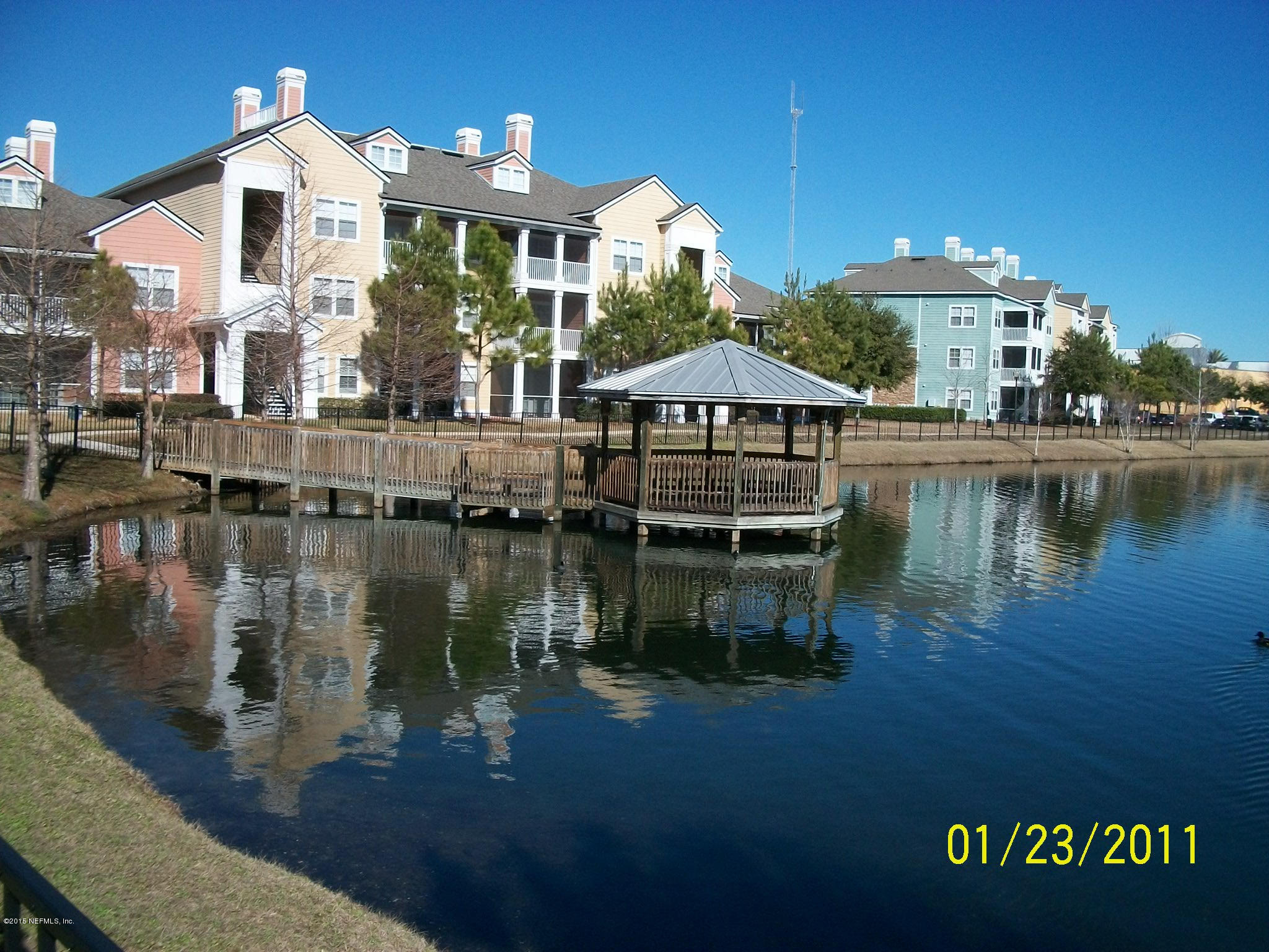 8550 Touchton Road, Unit 616 Jacksonville, FL 32216 - Photo 45 of 77 LAKE GAZEBO AND BUILDING 6 ON RIGHT