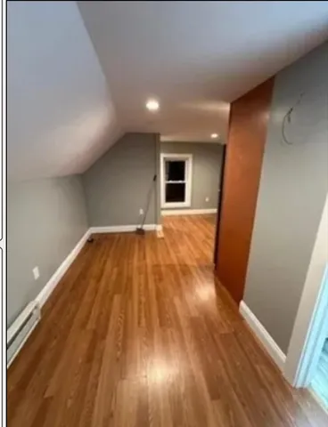 wooden floor in an empty room with wooden floor