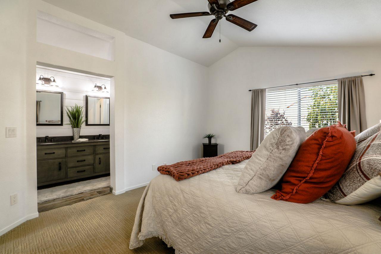 1645 Klipspringer Drive San Jose, CA 95124 - Photo 23 of 47 a bedroom with a bed and dresser