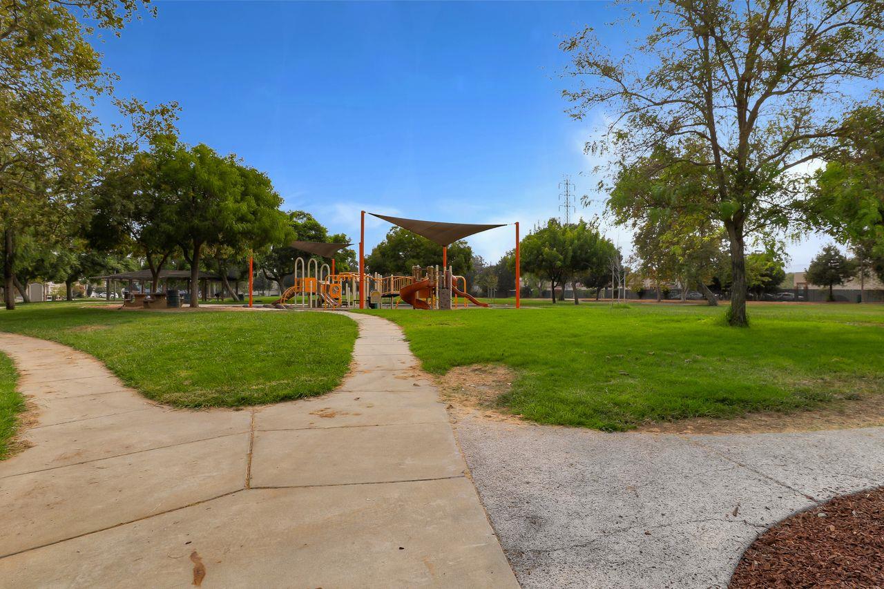 1645 Klipspringer Drive San Jose, CA 95124 - Photo 45 of 47 a view of a garden with trees