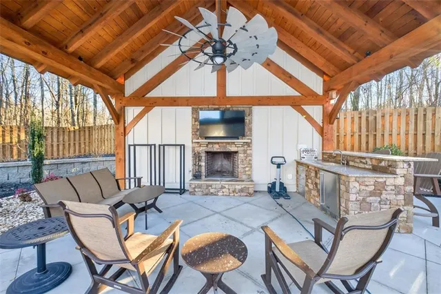 a sign on the side of a building