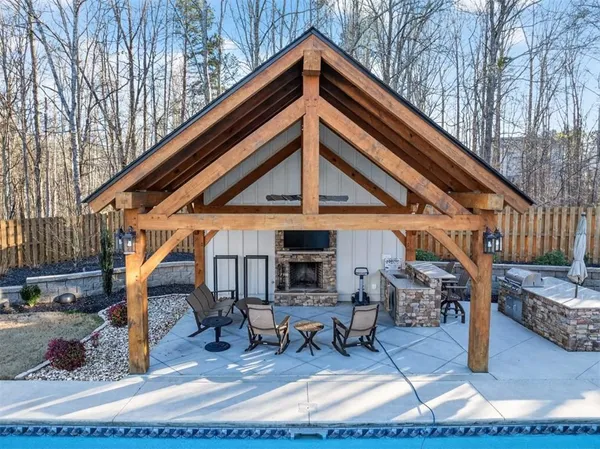 a sign on the side of a building