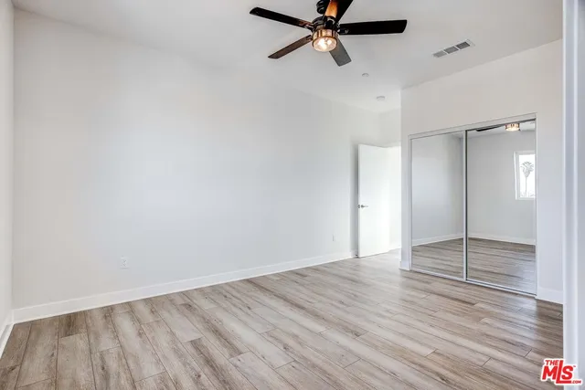 wooden floor in an empty room