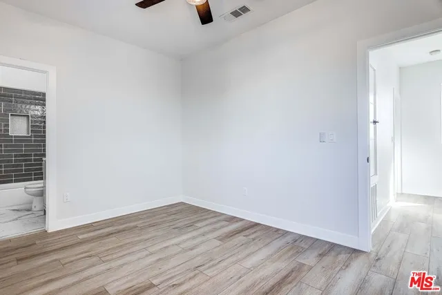 wooden floor in an empty room