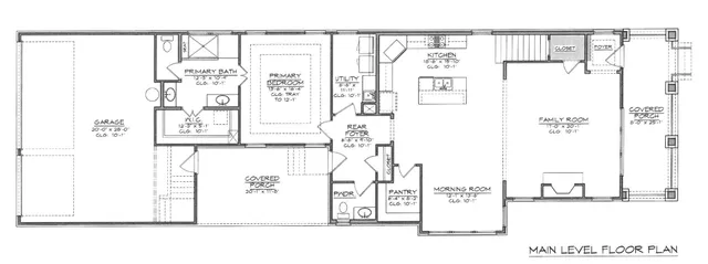 a picture of a floor plan