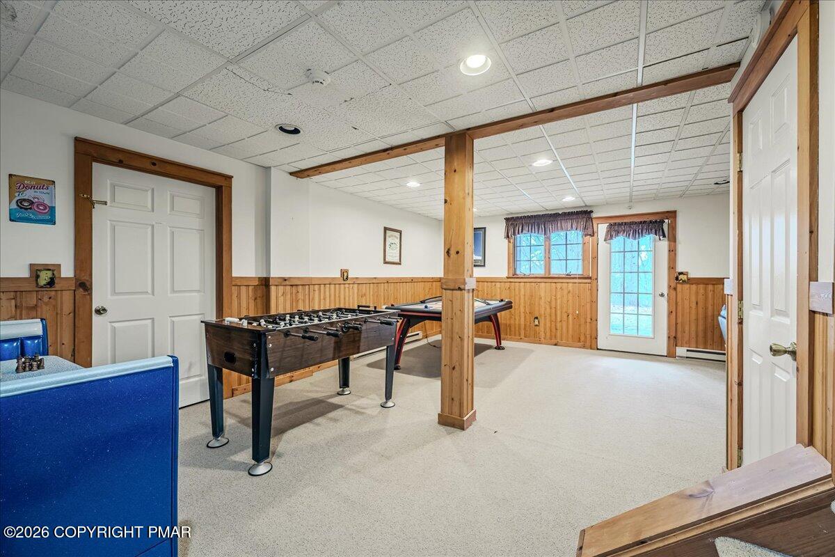 723 Lower Deer Valley Road Tannersville, PA 18372 - Photo 38 of 58 Gameroom leads to Hot Tub and patio