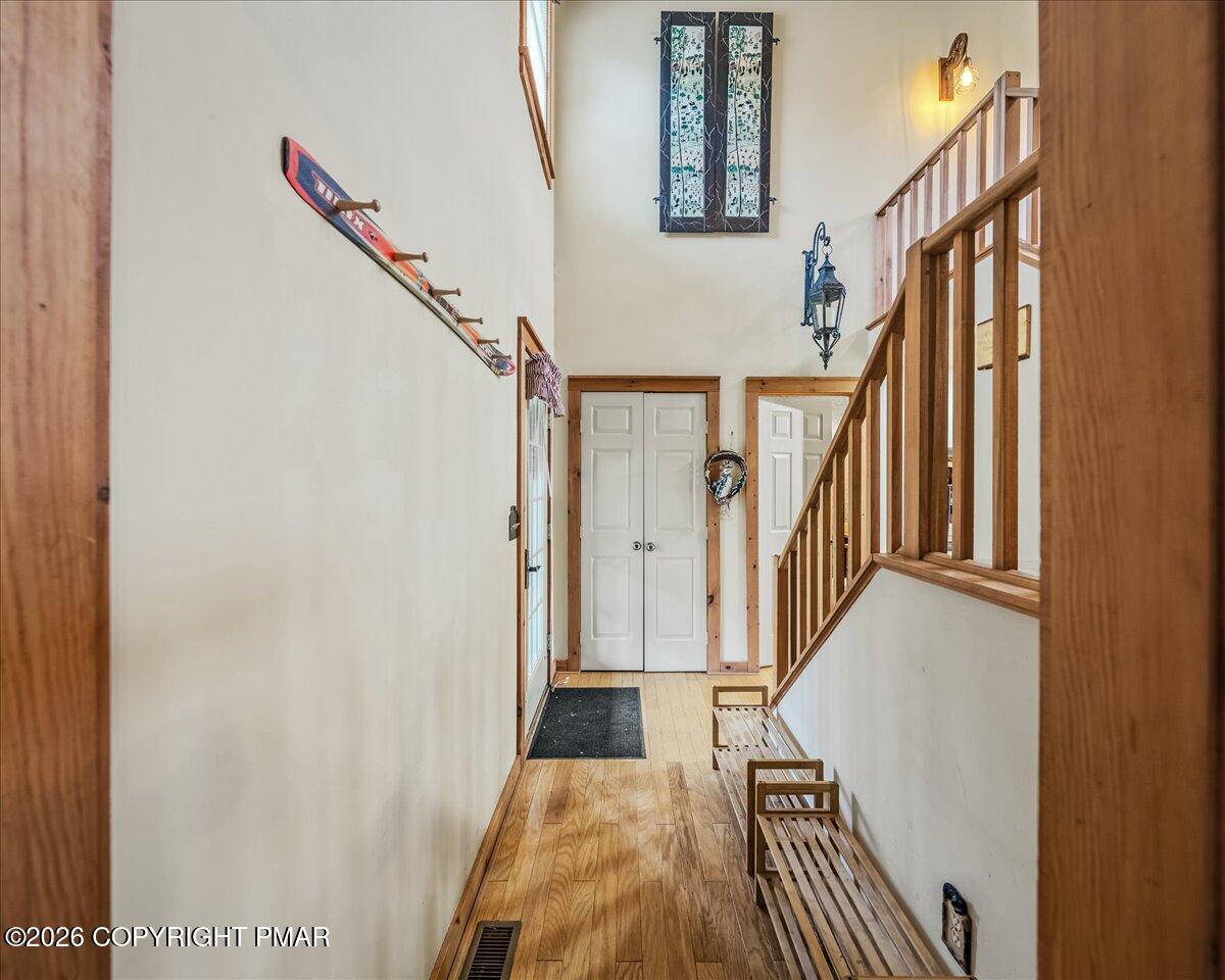 723 Lower Deer Valley Road Tannersville, PA 18372 - Photo 5 of 58 a view of a stairs and an entryway
