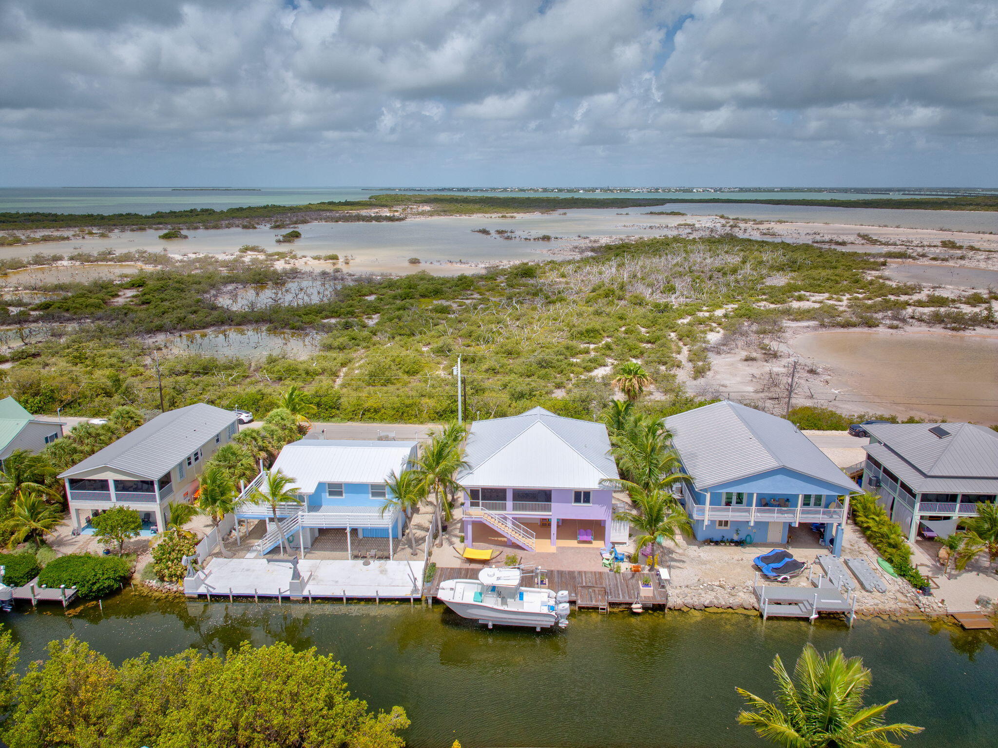 823 Indies Road Summerland Key, FL 33042 - Photo 43 of 48 an aerial view of residential houses with outdoor space