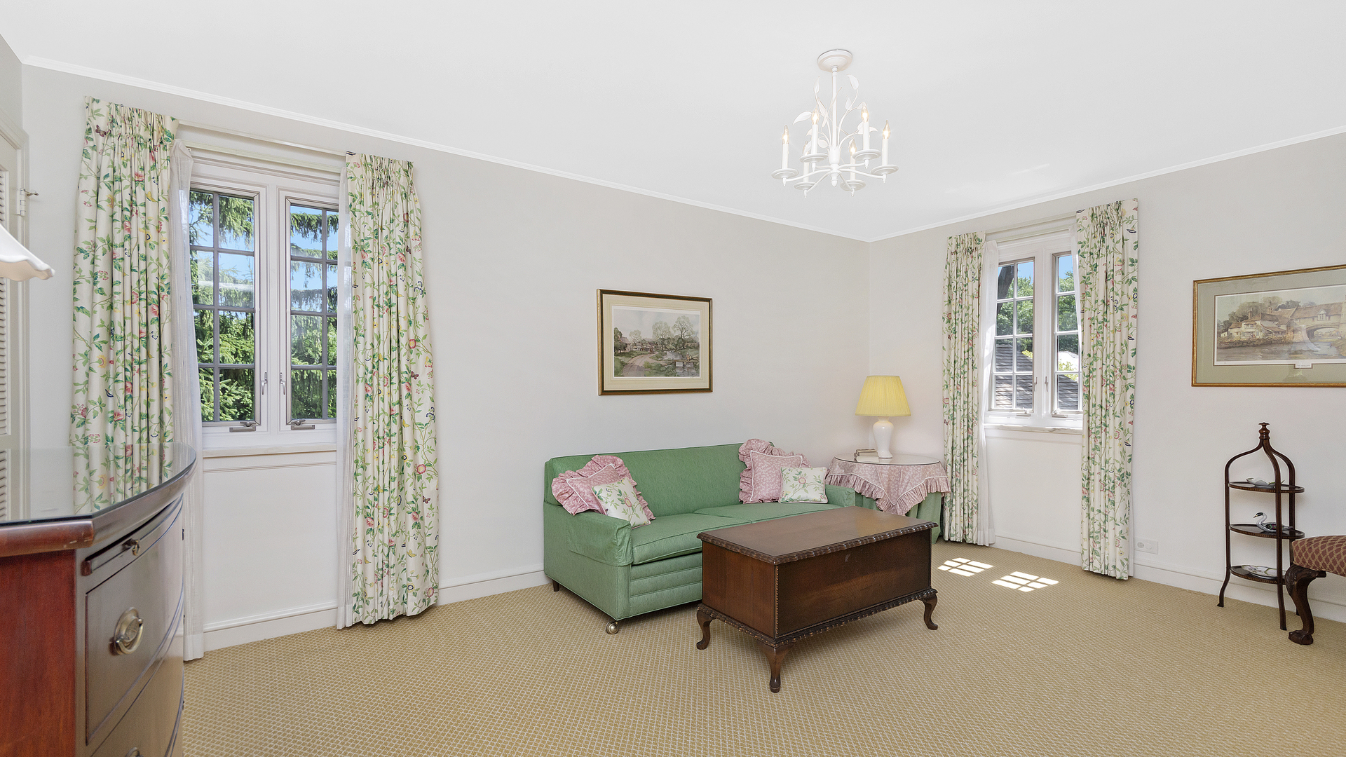 109 Woodley Road Winnetka, IL 60093 - Photo 17 of 24 a living room with furniture and a window