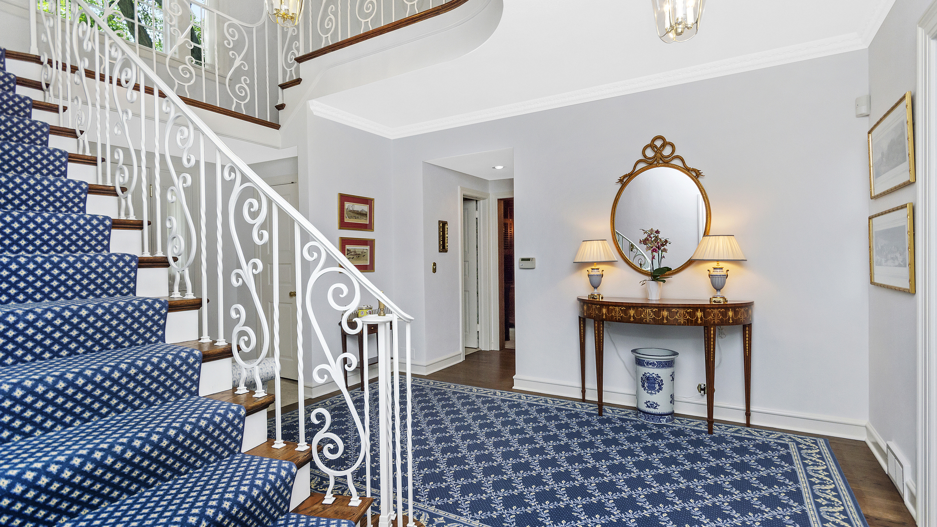 109 Woodley Road Winnetka, IL 60093 - Photo 3 of 24 a view of entryway with wooden floor