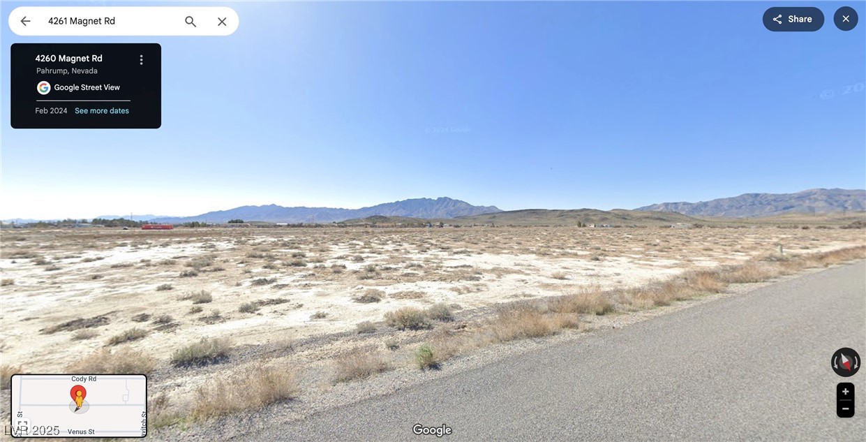 4261 Magnet Road Pahrump, NV 89048 - Photo 1 of 3 View of mountain background with rural landscape