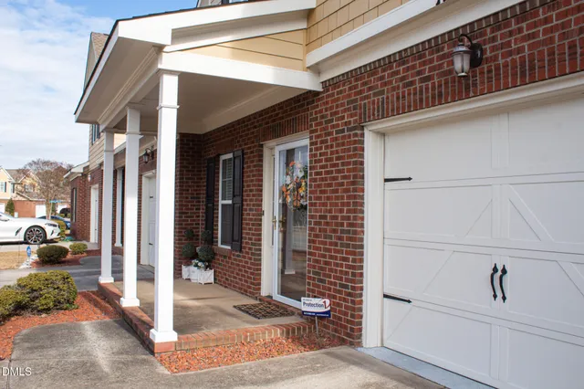 a view of a entryway door of the house