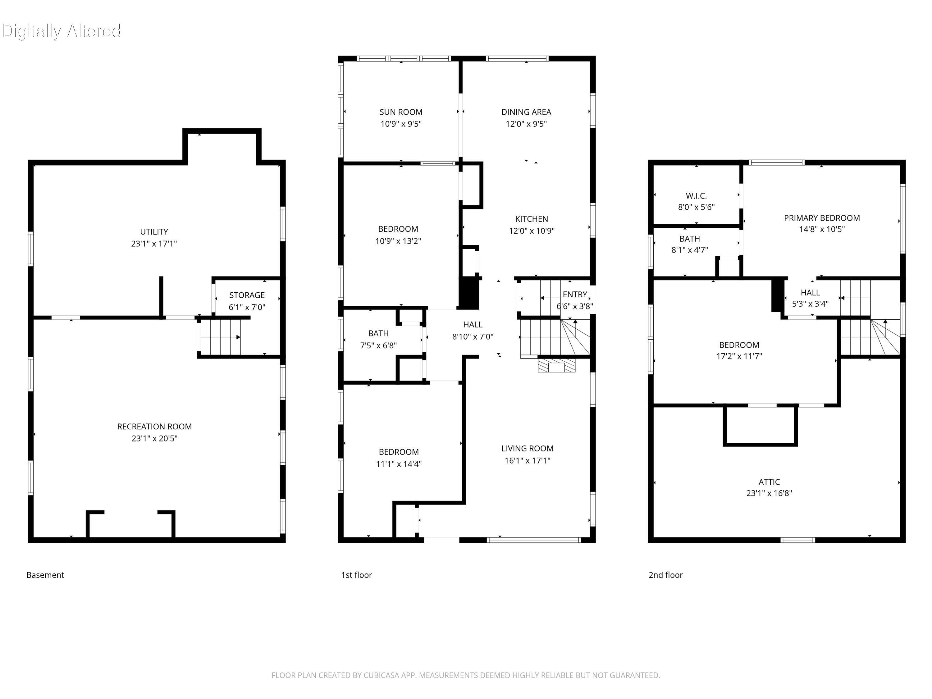 3140 South 28th Street Milwaukee, WI 53215 - Photo 24 of 24 Floor plan/estimated room sizes