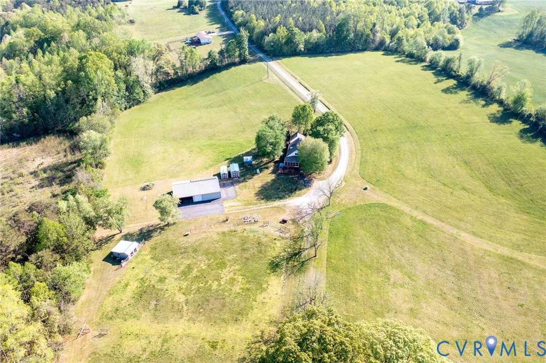 334 Pump Road New Canton, VA 23123 - Photo 58 of 74 a view of a swimming pool with a yard