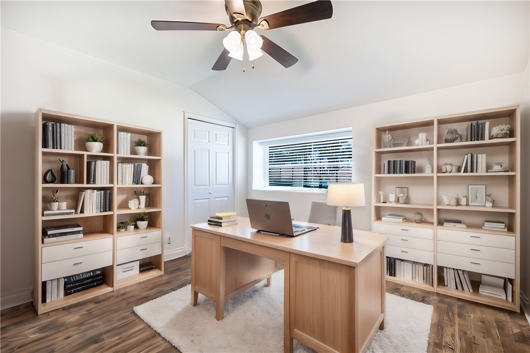 3542 Waco Avenue Simi Valley, CA 93063 - Photo 9 of 13 a work room with furniture bookshelf and a window