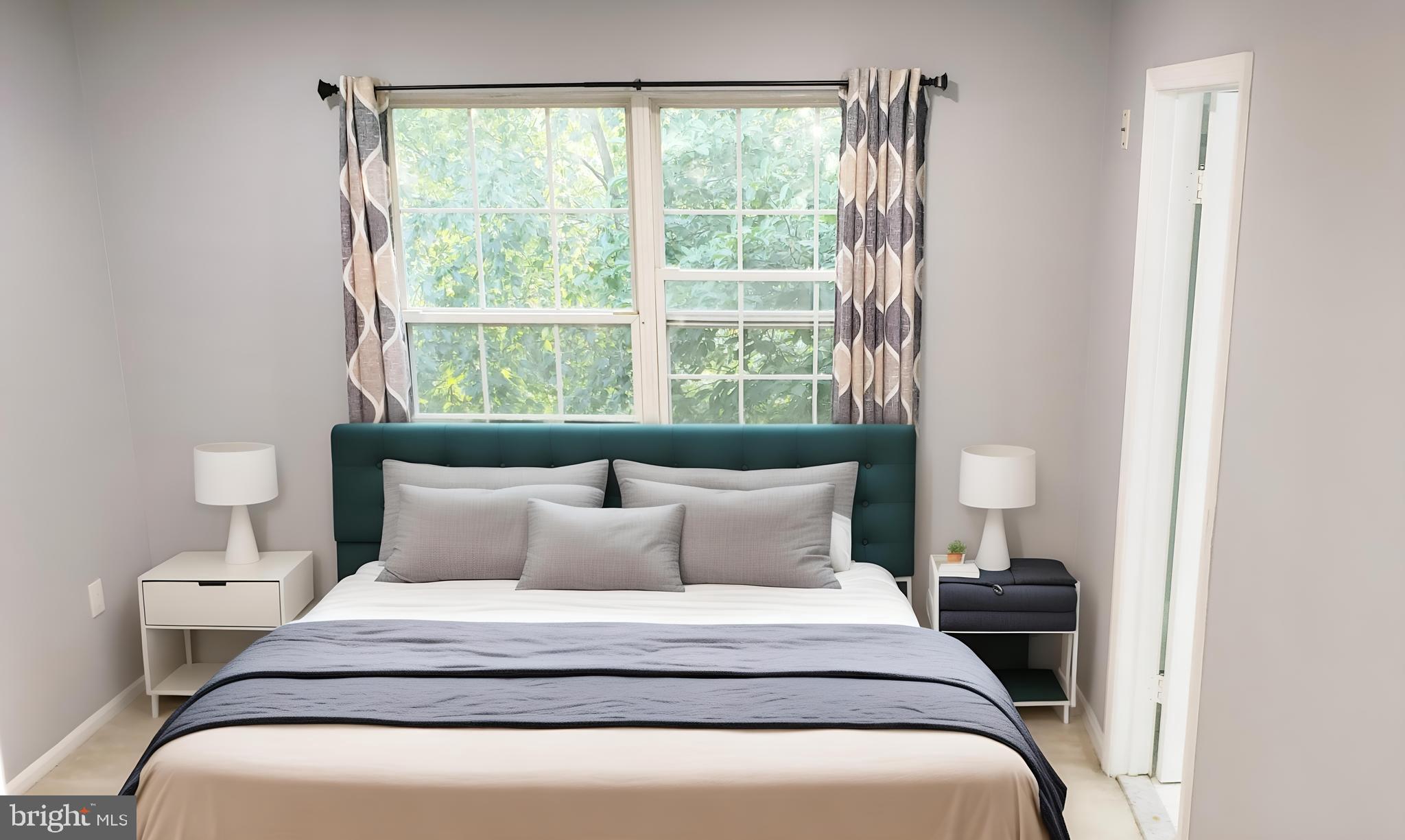 Halstead Place Princeton, NJ 08540 - Photo 4 of 18 a bedroom with a bed and a window