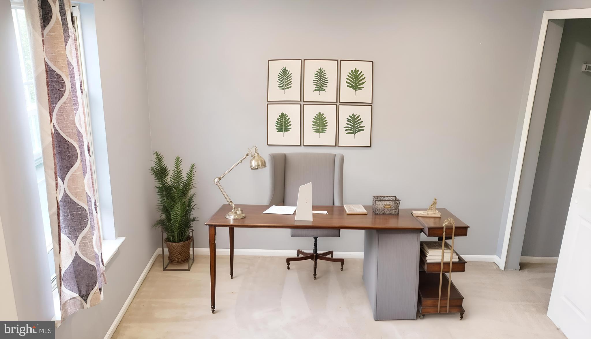 Halstead Place Princeton, NJ 08540 - Photo 5 of 18 a workspace with furniture and window