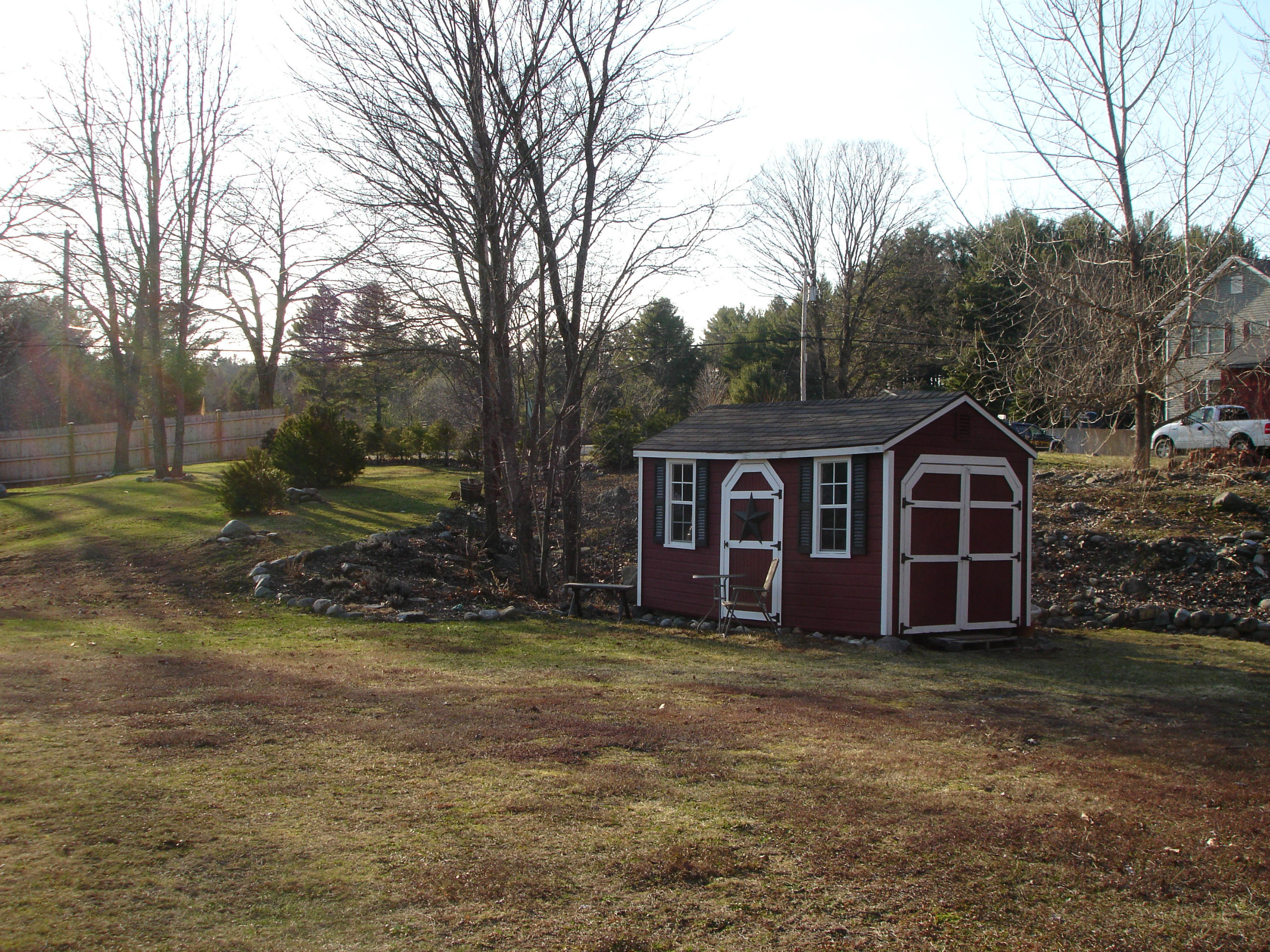 358 North Main Road Otis, MA 01253 - Photo 15 of 18 a view of a house with a yard