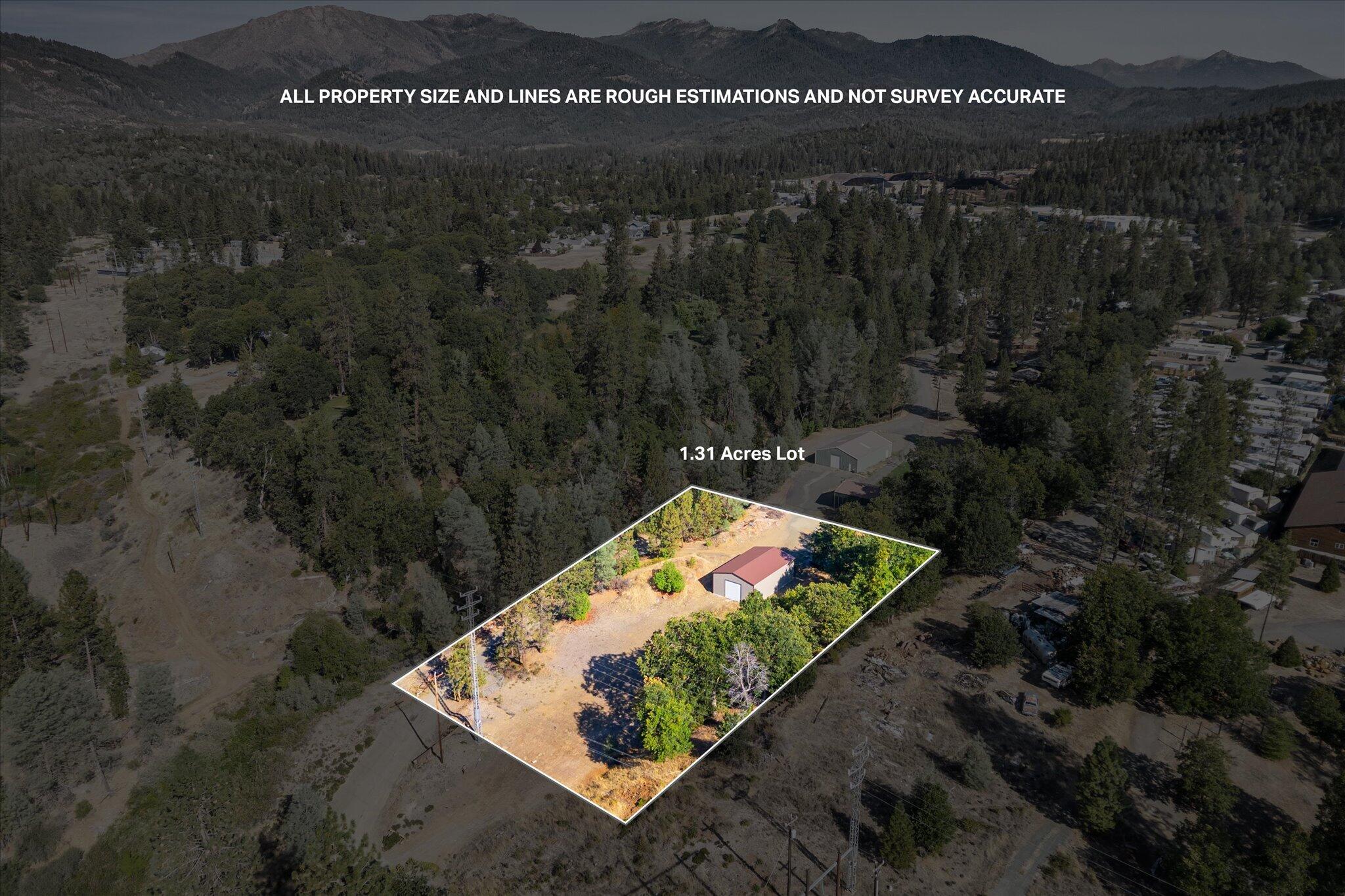 221 Davis Road Weaverville, CA 96093 - Photo 4 of 17 a view of a book in the middle of a house