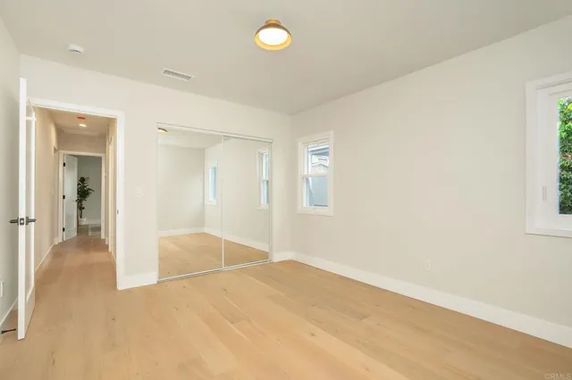 wooden floor in an empty room