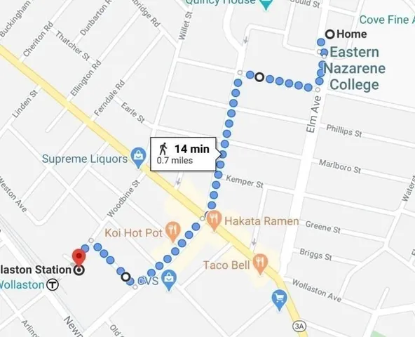 $3,000 | 11 West Elm Avenue, Unit 1, Quincy, MA 02170