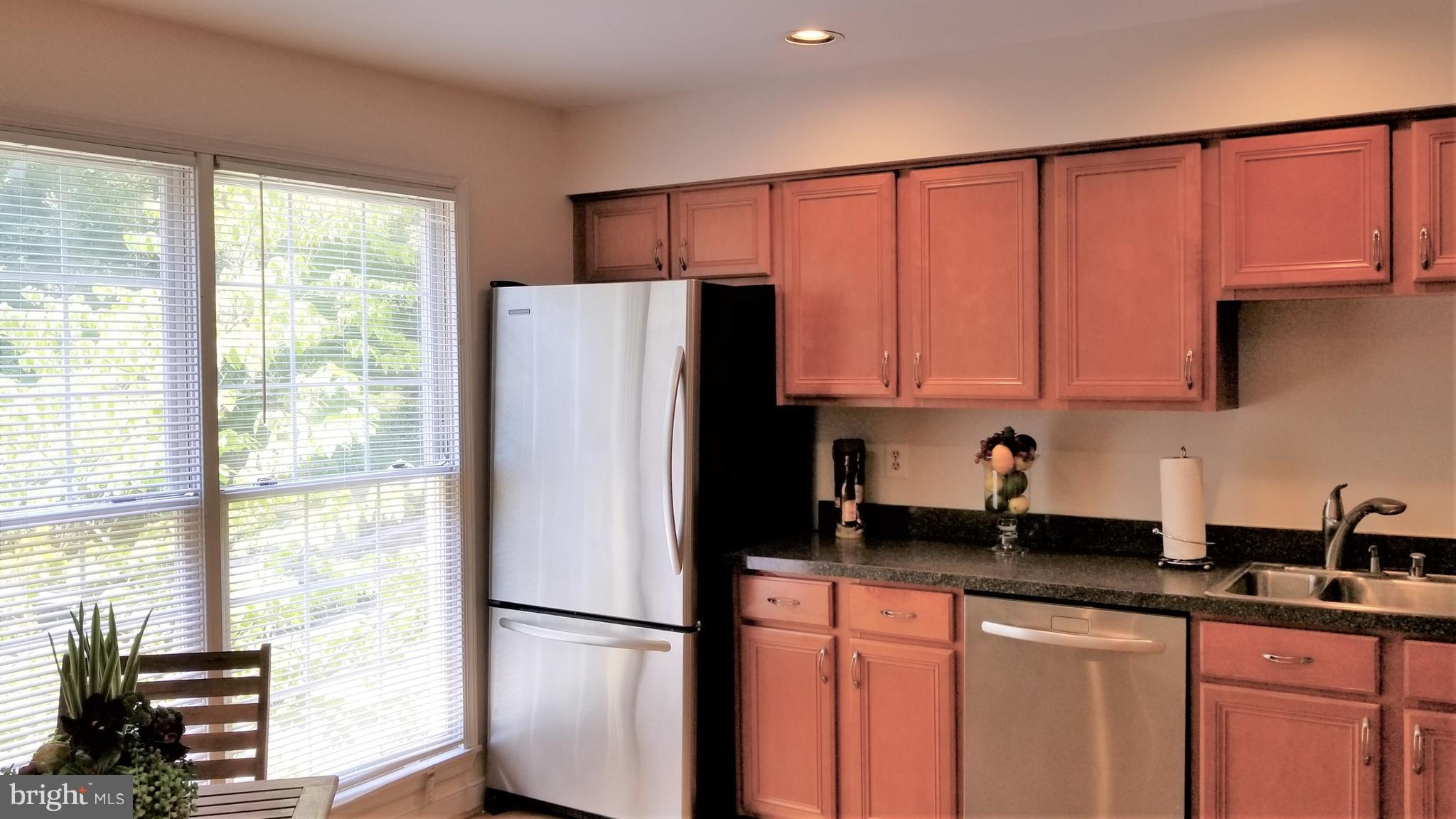 10955 Rocky Mt Way Silver Spring, MD 20902 - Photo 5 of 30 a kitchen with stainless steel appliances granite countertop a refrigerator and a sink