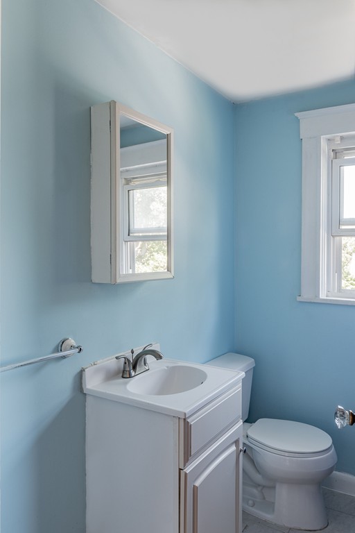 31 Bickford Road Braintree, MA 02184 - Photo 20 of 28 a bathroom with a sink and a toilet