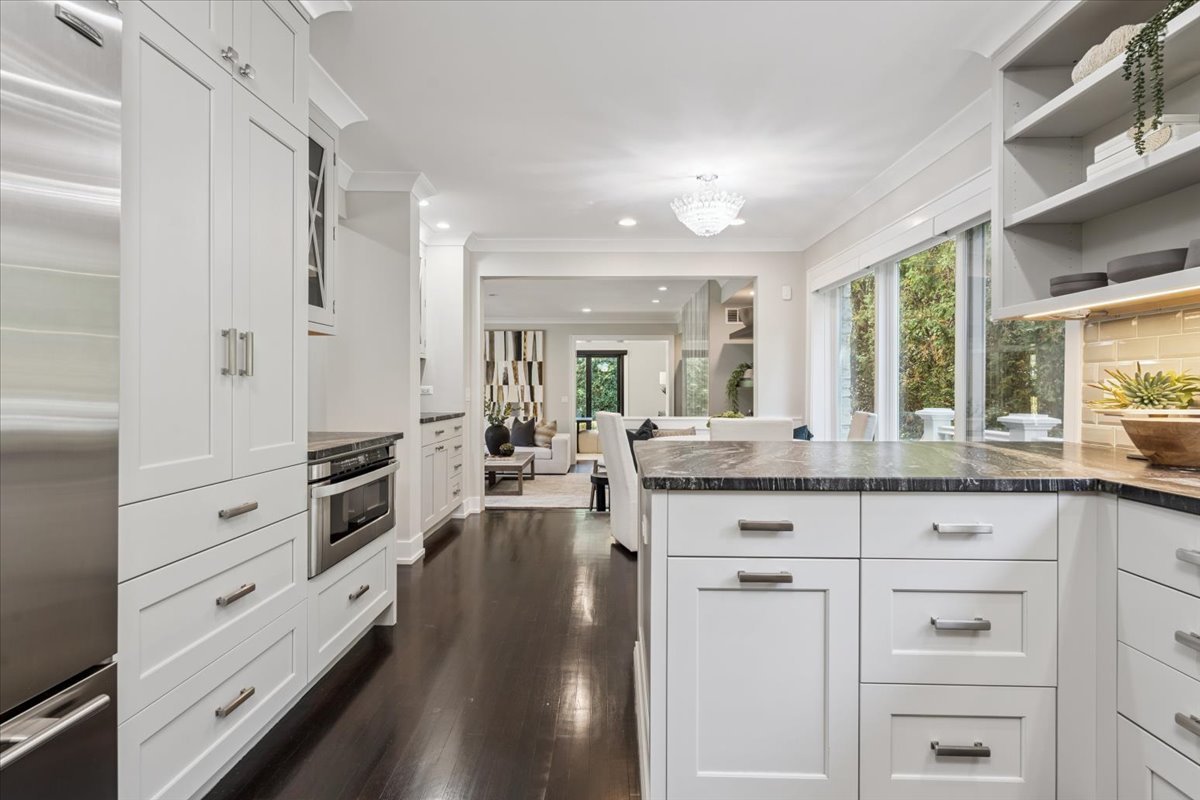 331 Sheridan Road Winnetka, IL 60093 - Photo 16 of 82 a spacious bathroom with stainless steel appliances double vanity sink and a mirror
