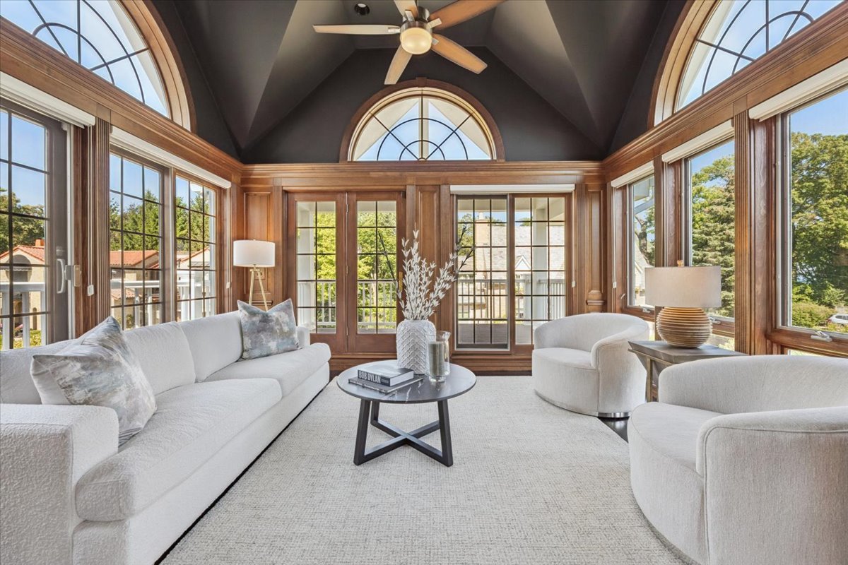 331 Sheridan Road Winnetka, IL 60093 - Photo 41 of 82 a living room with furniture and a large window