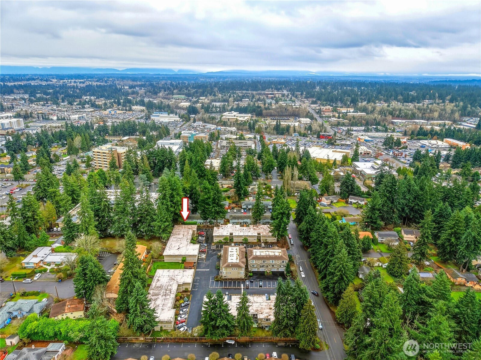 7809 218th Street Southwest, Unit 12 Edmonds, WA 98026 - Photo 31 of 34 an aerial view of residential houses with city view