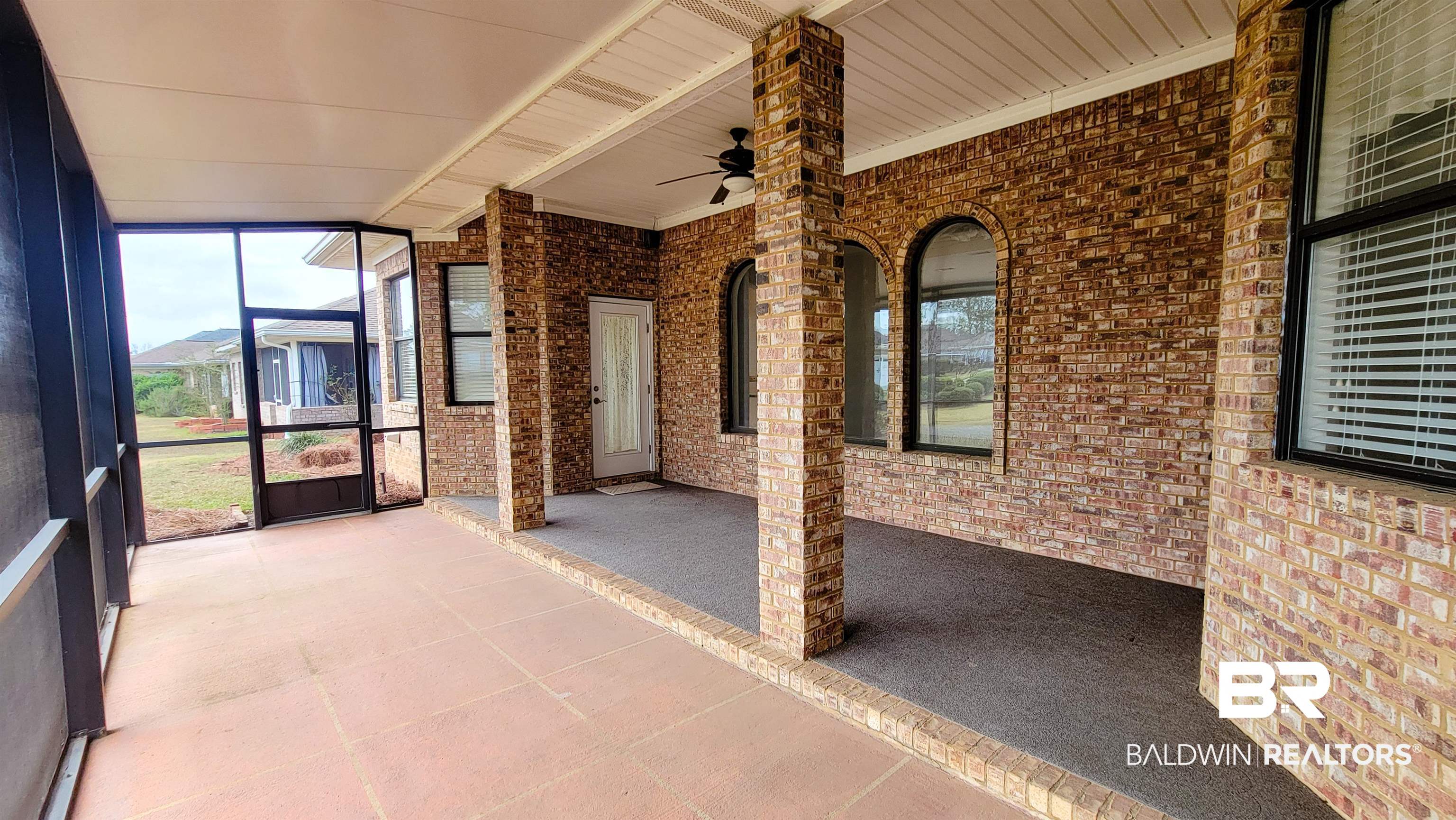 214 Hemingway Loop Foley, AL 36535 - Photo 36 of 67 Unfurnished sunroom featuring a ceiling fan