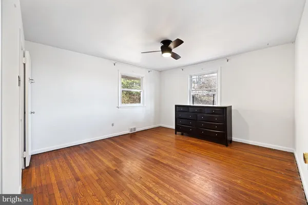 wooden floor in an empty room