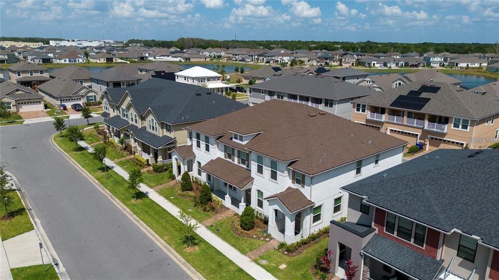 2449 Varenna Loop Kissimmee, FL 34741 - Photo 21 of 25 an aerial view of residential houses with outdoor space