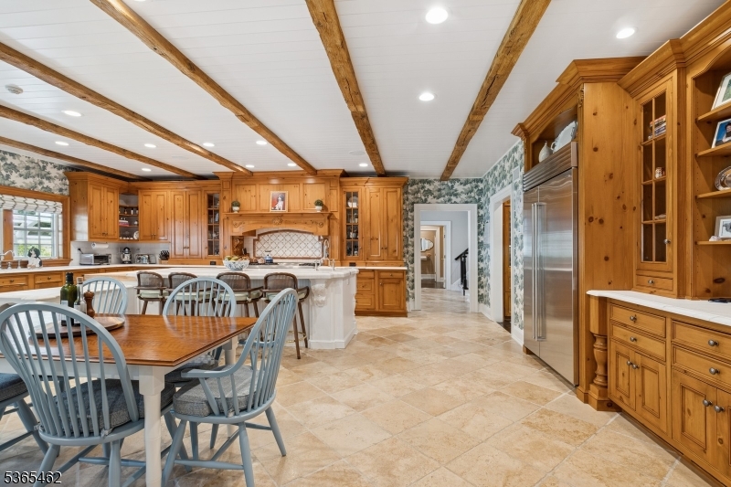 119 Mosle Road Far Hills, NJ 07931 - Photo 11 of 50 a view of a dining room with furniture window and outside view