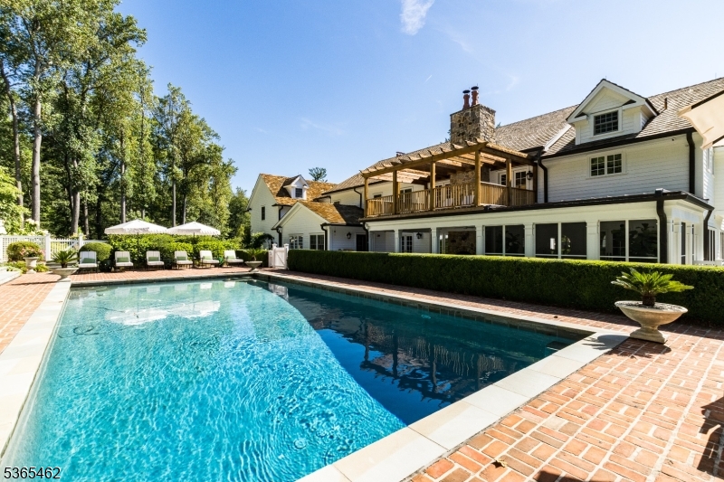 119 Mosle Road Far Hills, NJ 07931 - Photo 45 of 50 a view of a house with swimming pool