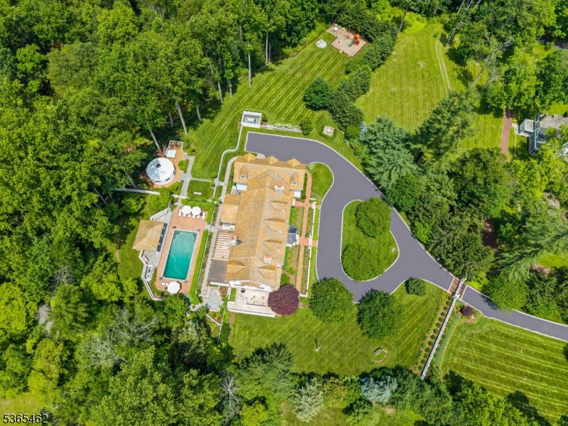 119 Mosle Road Far Hills, NJ 07931 - Photo 49 of 50 an aerial view of a house