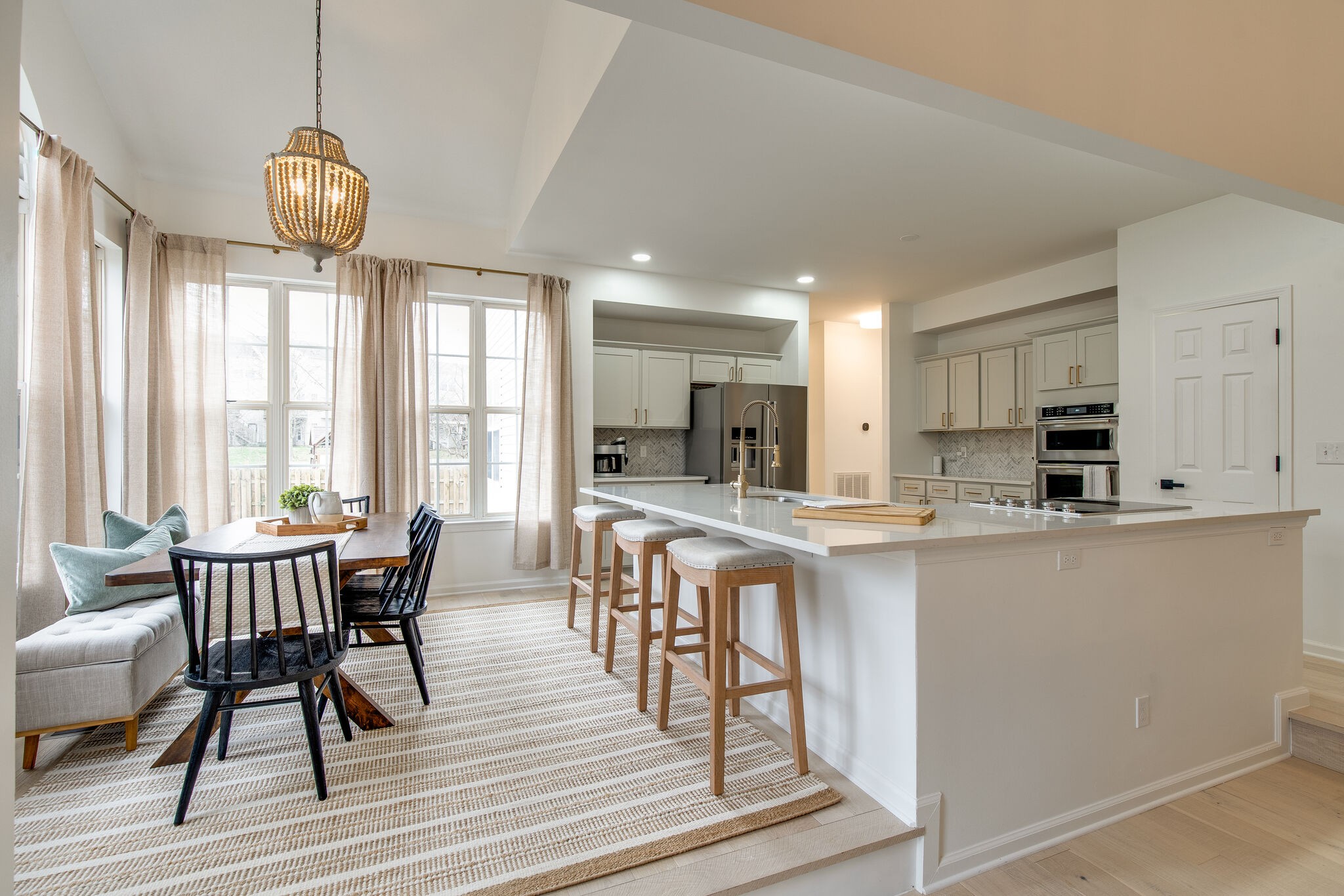 134 Stanwick Drive Franklin, TN 37067 - Photo 14 of 46 a view of a dining room with furniture window and outside view