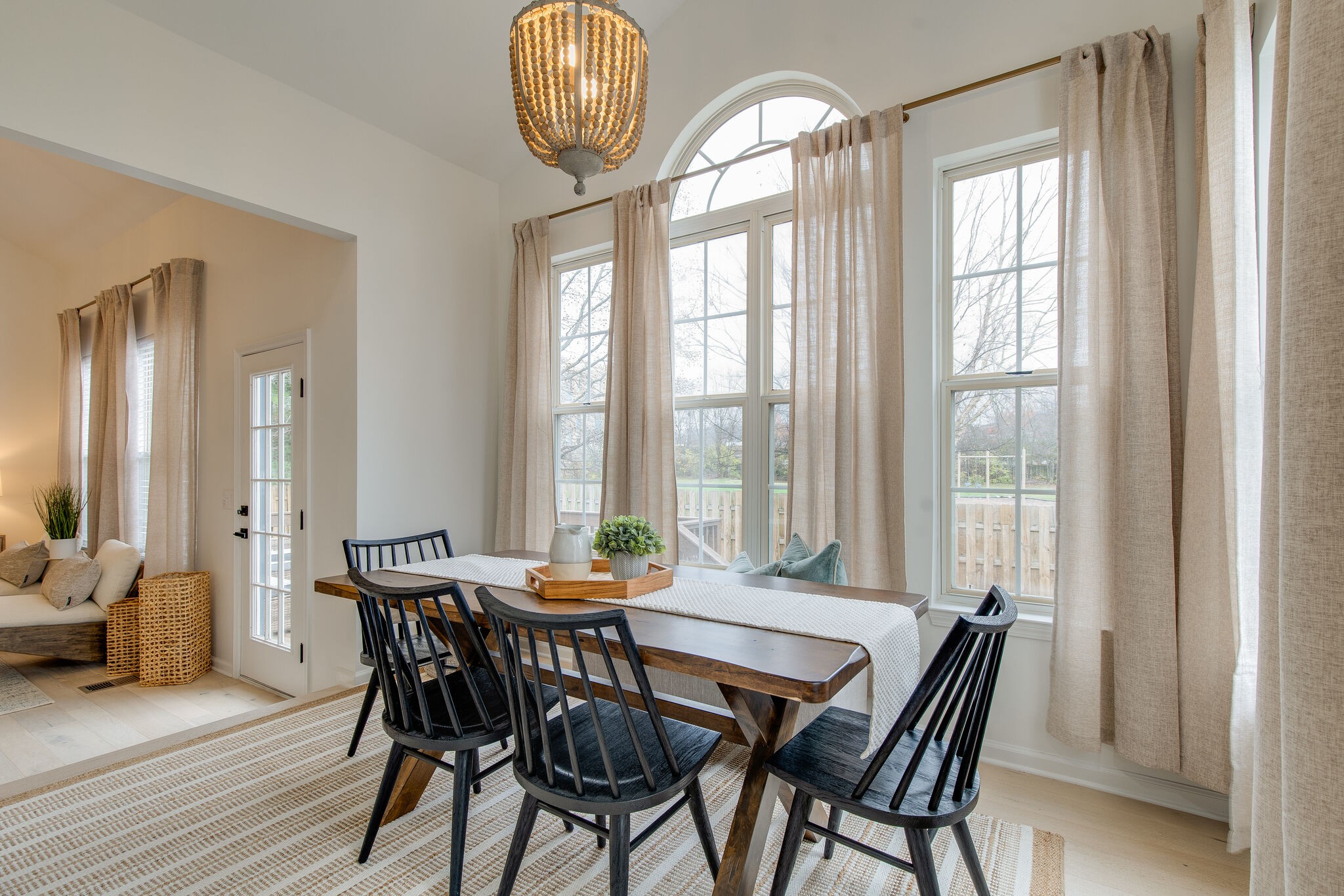 134 Stanwick Drive Franklin, TN 37067 - Photo 15 of 46 a view of a dining room with furniture and chandelier