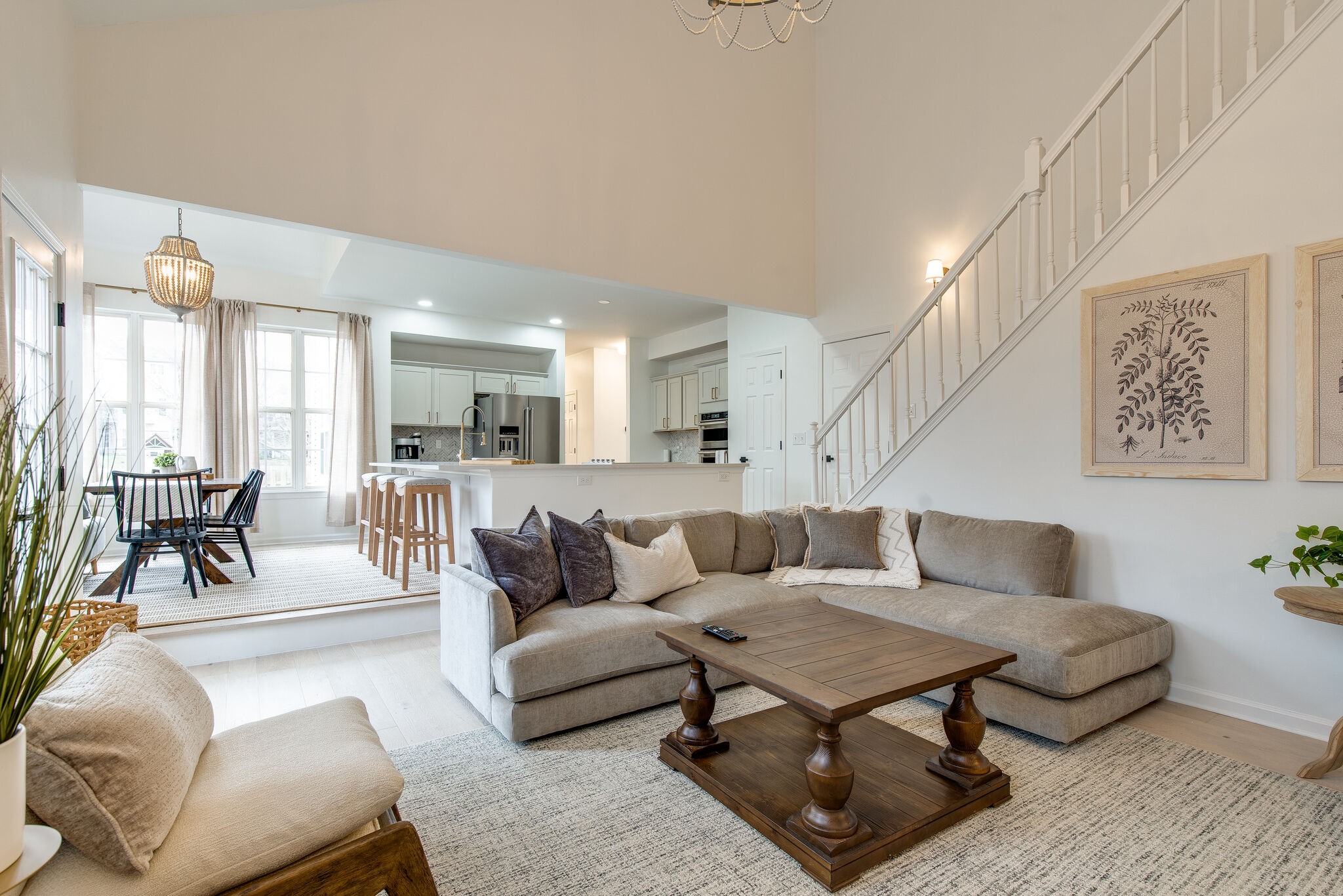 134 Stanwick Drive Franklin, TN 37067 - Photo 19 of 46 a living room with furniture wooden floor and a table