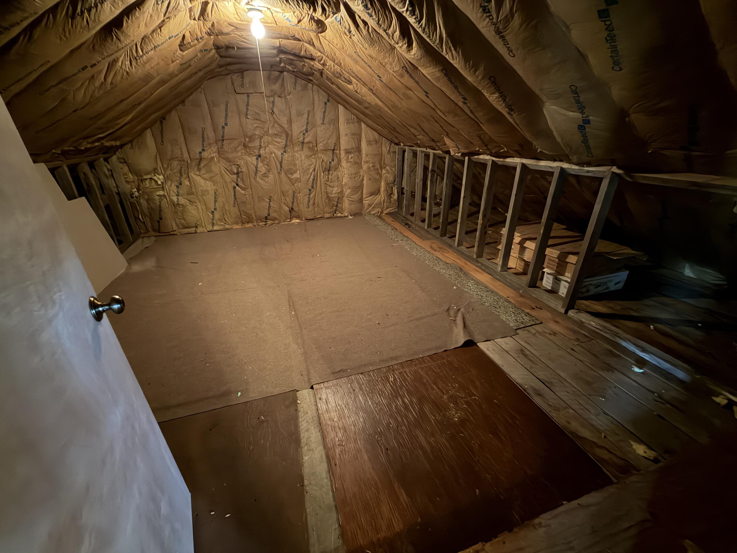 8 Steward Road Monson, ME 04464 - Photo 15 of 22 Attic storage