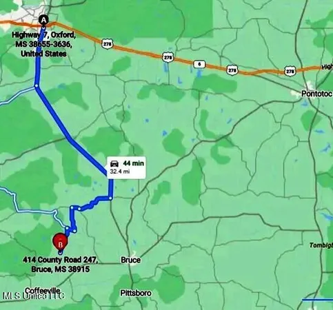 $89,500 | 590 247th Road, Unit COUNTRY, Bruce, MS 38915