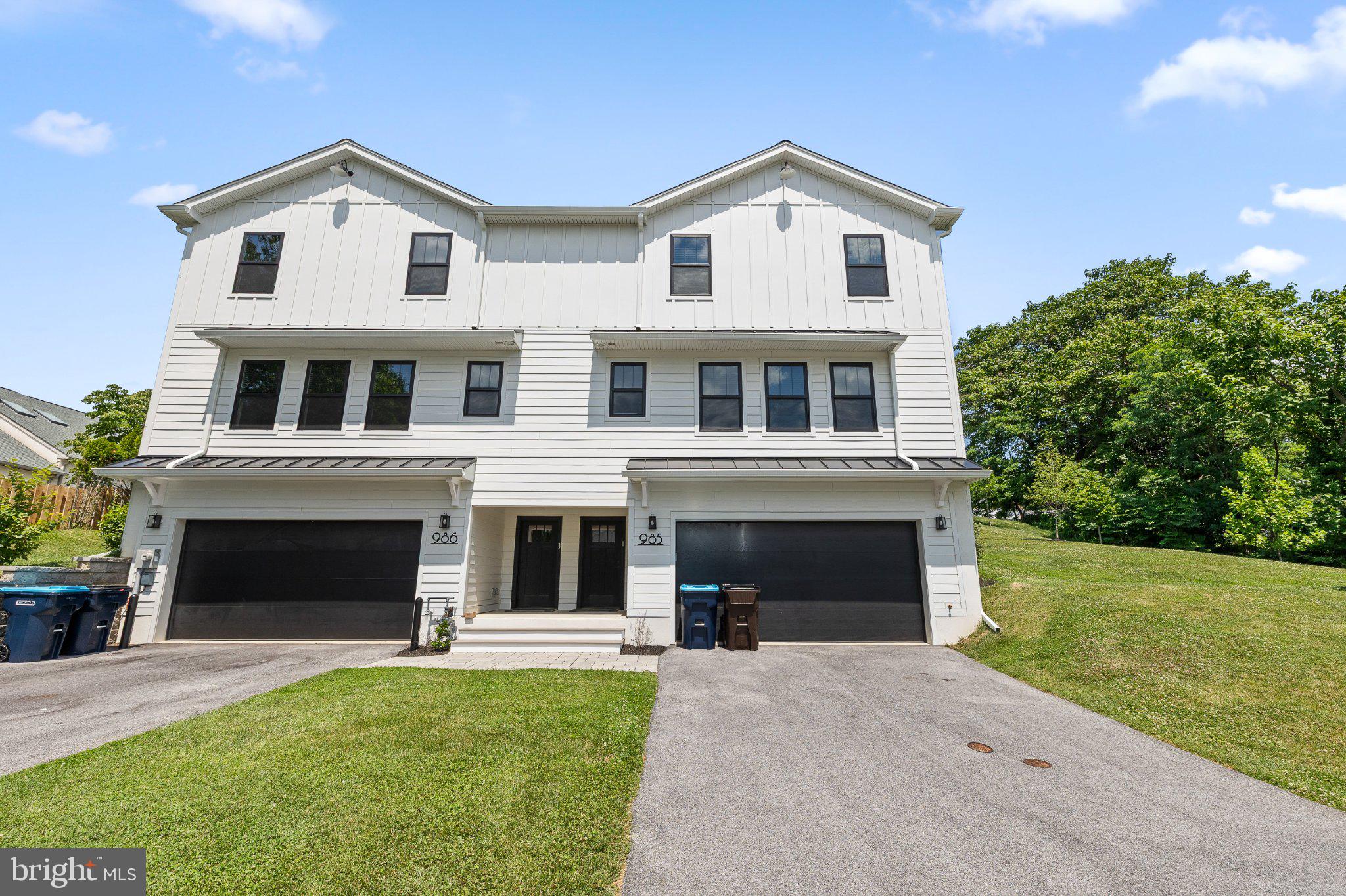 985 Henry Avenue Wayne, PA 19087 - Photo 2 of 28 Modern duplex with lush surroundings.