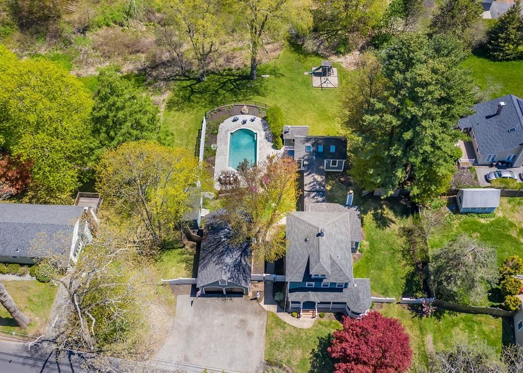 207 Highland Road Andover, MA 01810 - Photo 2 of 35 an aerial view of residential house with outdoor space