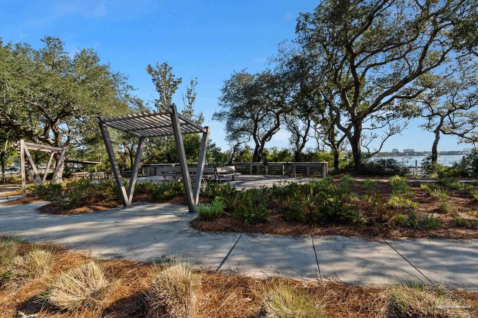 5400 North Shore Road Pensacola, FL 32507 - Photo 19 of 22 a view of backyard with green space