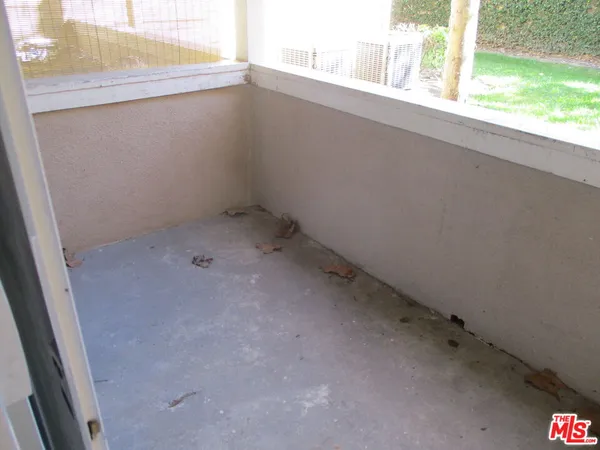 a view of a small space