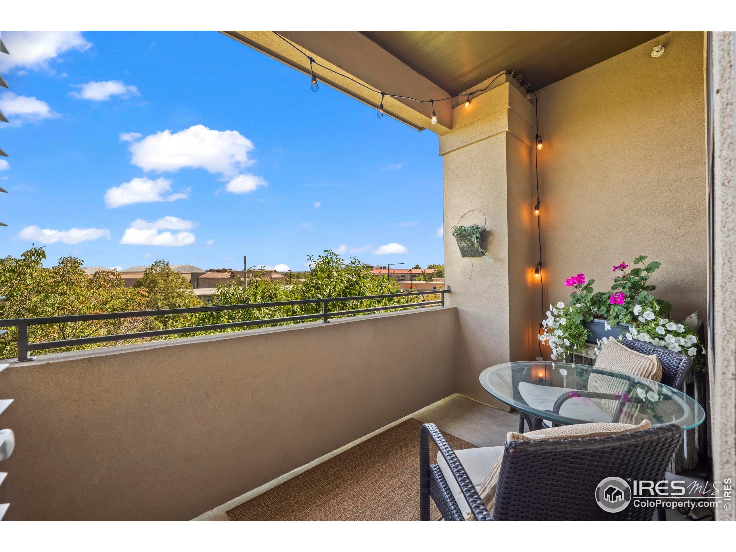 209 Quebec Street, Unit L Denver, CO 80220 - Photo 9 of 46 a view of balcony with furniture