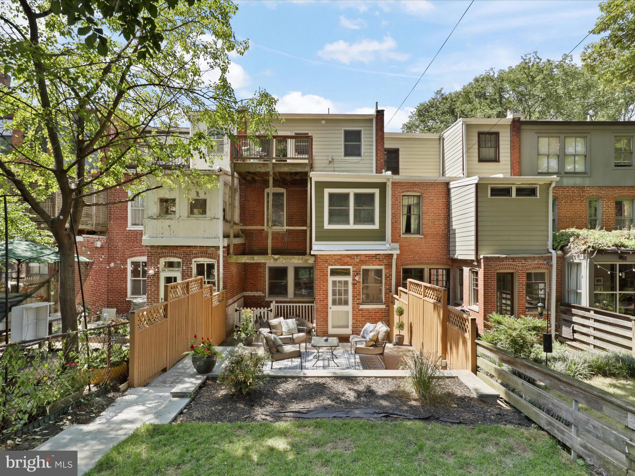 2013 Park Road Northwest Washington, DC 20010 - Photo 54 of 69 Rear Yard