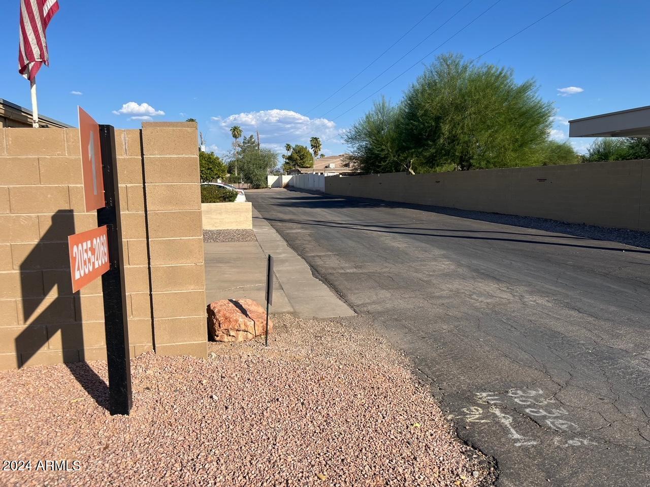 2041 North Recker Road, Unit 79 Mesa, AZ 85215 - Photo 7 of 8 Drive straight down to the lot